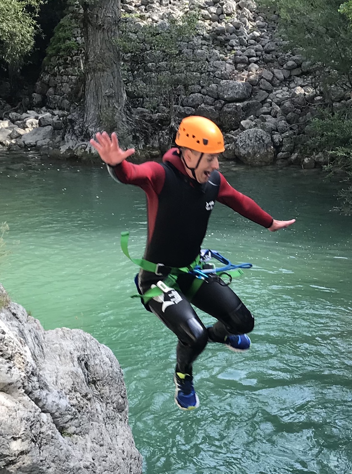 Le canyon du Saint-Auban